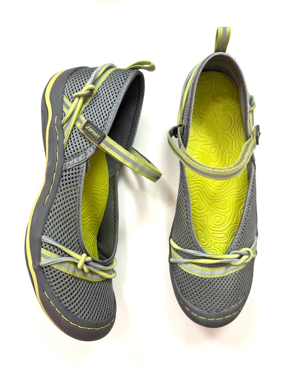 JSport Jambu Misty Encore Shoes in Grey Pistachio